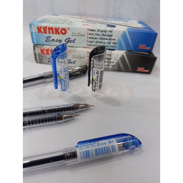 

Pulpen Kenko Easy Gel 0.5mm (12pcs)