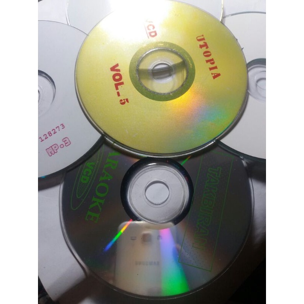 kaset DVD VCD CD bekas untuk kerajinan dan Dekorasi