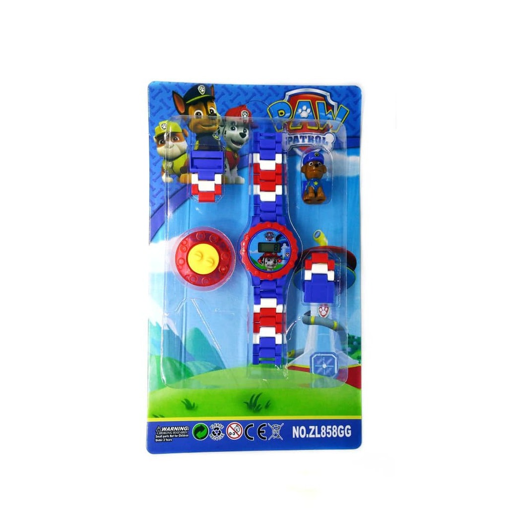 Super Hot! JAM TANGAN ANAK LEGO PAW PATROL BIRU JAM ANAK LAKI LAKI MURAH DIGITAL Terbatas!