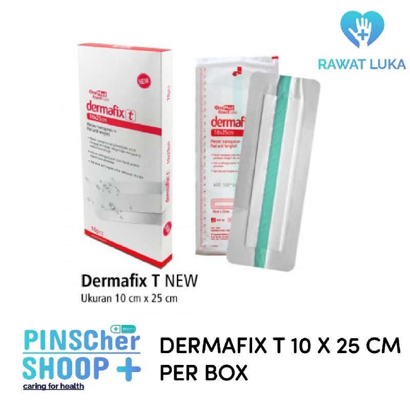 DERMAFIX T PLESTER ANTI AIR 10 x 25 CM / BOX