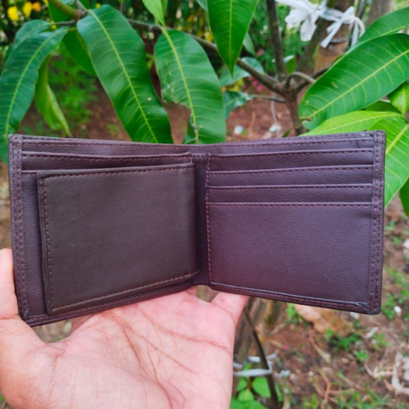 Dompet Lipat Dua | Dompet Pria Kulit Pu Terlaris |dompet Pendek Murah Dompet Pria Distro