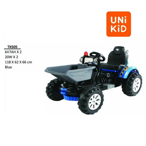 Mainan Anak Mobil Aki Traktor Pasir Bak Depan Unikid TK 505
