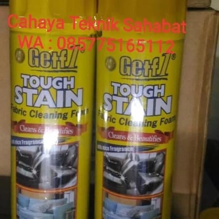 Getf1 Tough Stain Fabric Cleaning Foam