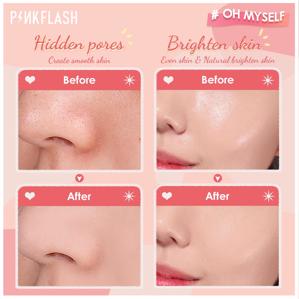 Pinkflash Oil Controller Loose Setting Powder Bedak Tabur Matte Translucent Anti Air Tahan Lama #Ohmyself