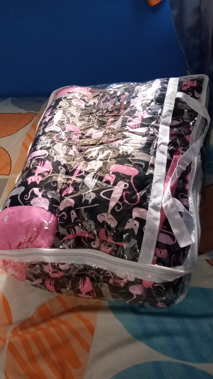 Bedding Set  - Pink Cat