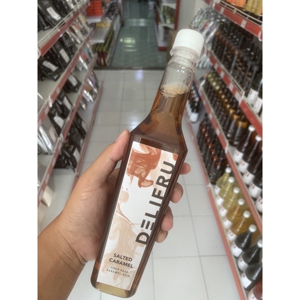 Delifru Salted Caramel Syrup 500ml