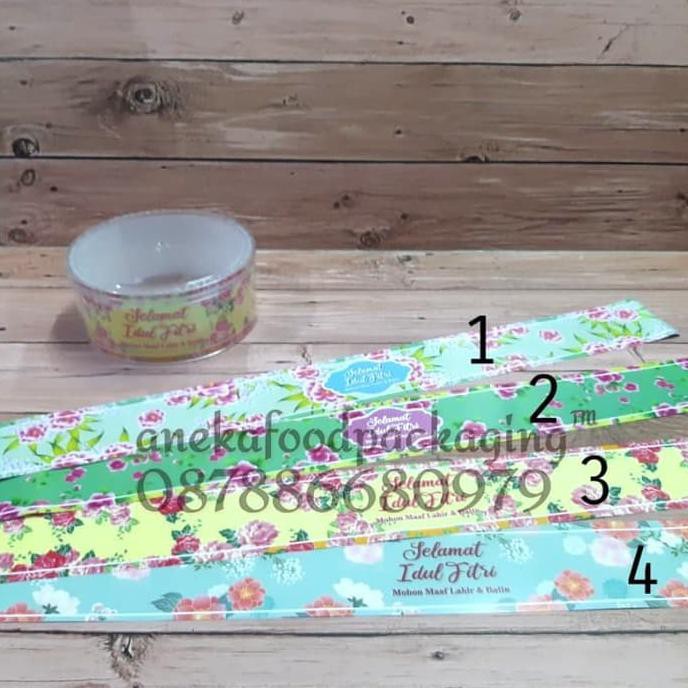 

Pita Toples Lebaran Idul Fitri Pastel Bunga (#3)