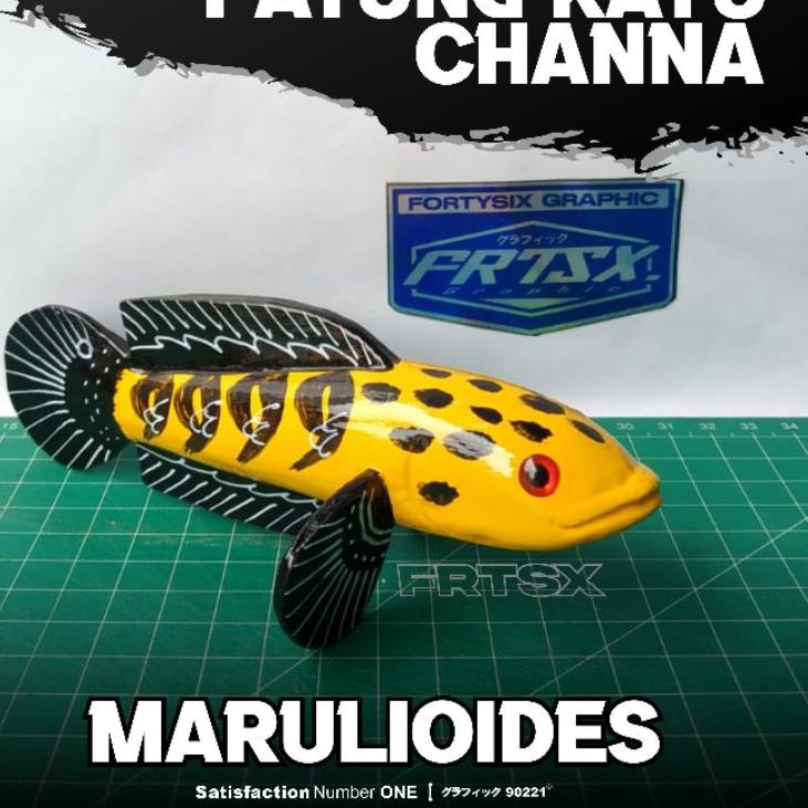 Telah Hadir.. Patung Penggoda Channa | Patung Channa | Wayang Channa | Patung ikan Channa