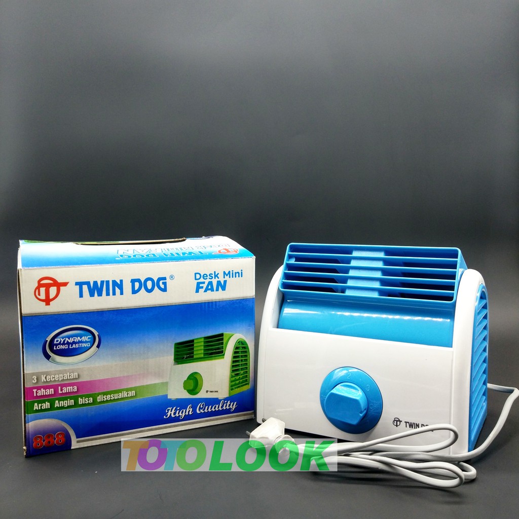 Twin Dog TD-888 Mini Desk Fan