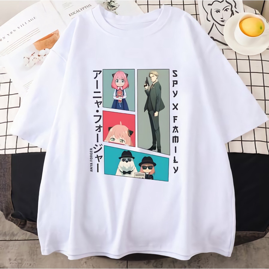 Tshirt Anya Bond Spy x Family Anime Manga Premium Unisex