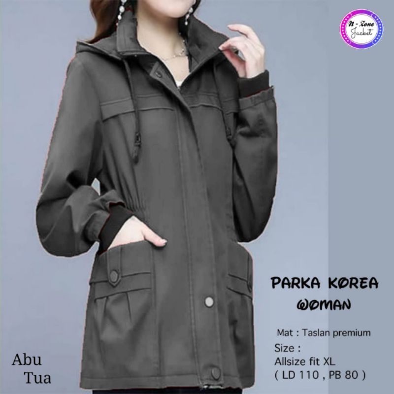Jaket Parka Korea / Jaket Parka / Parka Korea / Jaket Wanita-8