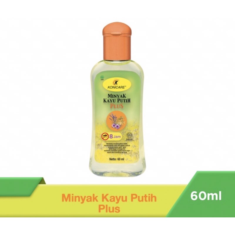 Minyak kayu putih plus konicare 60 ml &amp; 125 ml ( plus anti nyamuk )