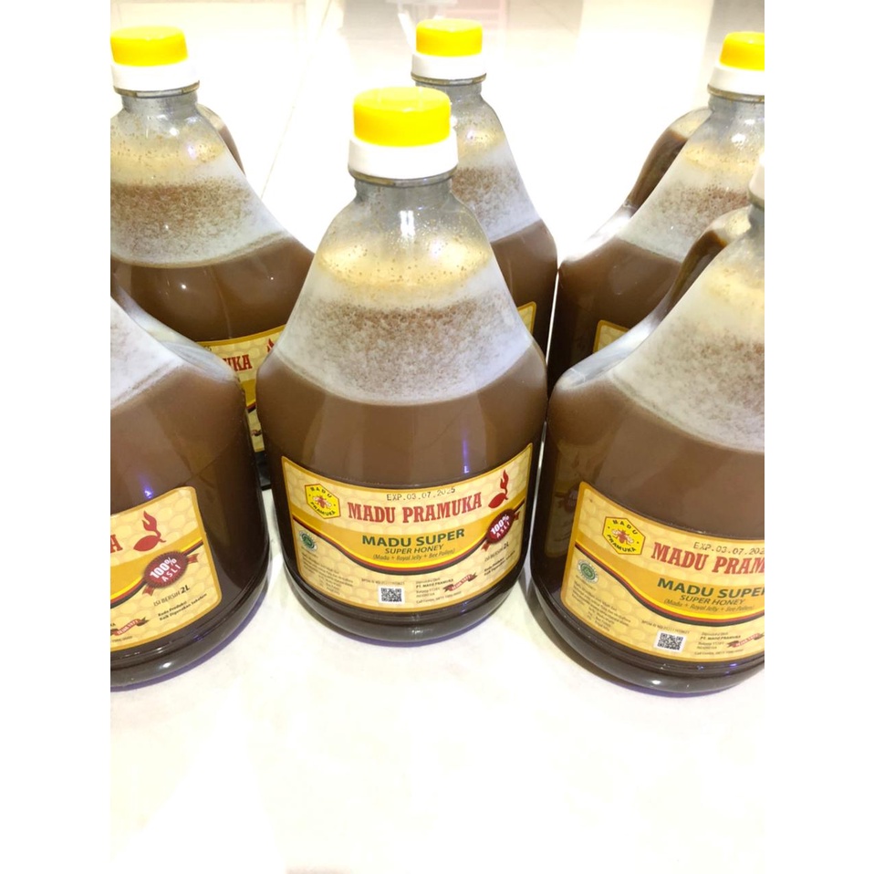 

PROMO MADU ASLI PRAMUKA SUPER 2000 ML ORIGINAL SEGEL 2 LITER