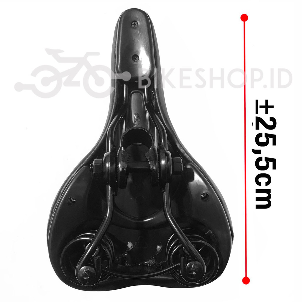 Sadel Jok Sepeda Genio PER Untuk Segala Jenis Sepeda Warna Hitam, Biru &amp; Merah | High Quality