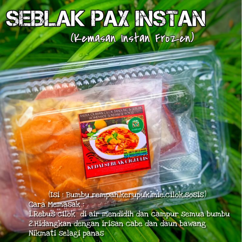 

SEBLAK INSTAN