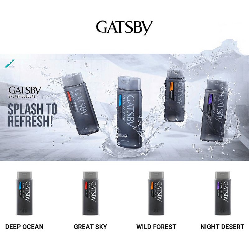 Gatsby Splash Cologne 175ml