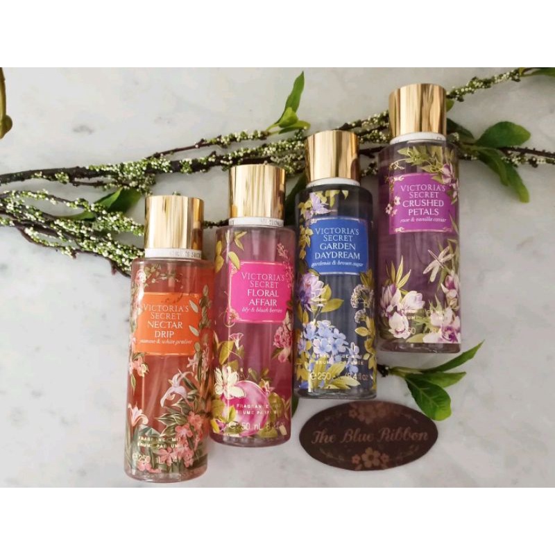 VICTORIA SECRET FLORAL COLLECTION (NECTAR DRIP ,  CRUSHED PETALS , FLORAL AFFAIR)