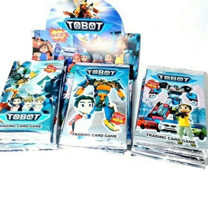 Kartu trading card game TOBOT lengkap 3 series mainan anak