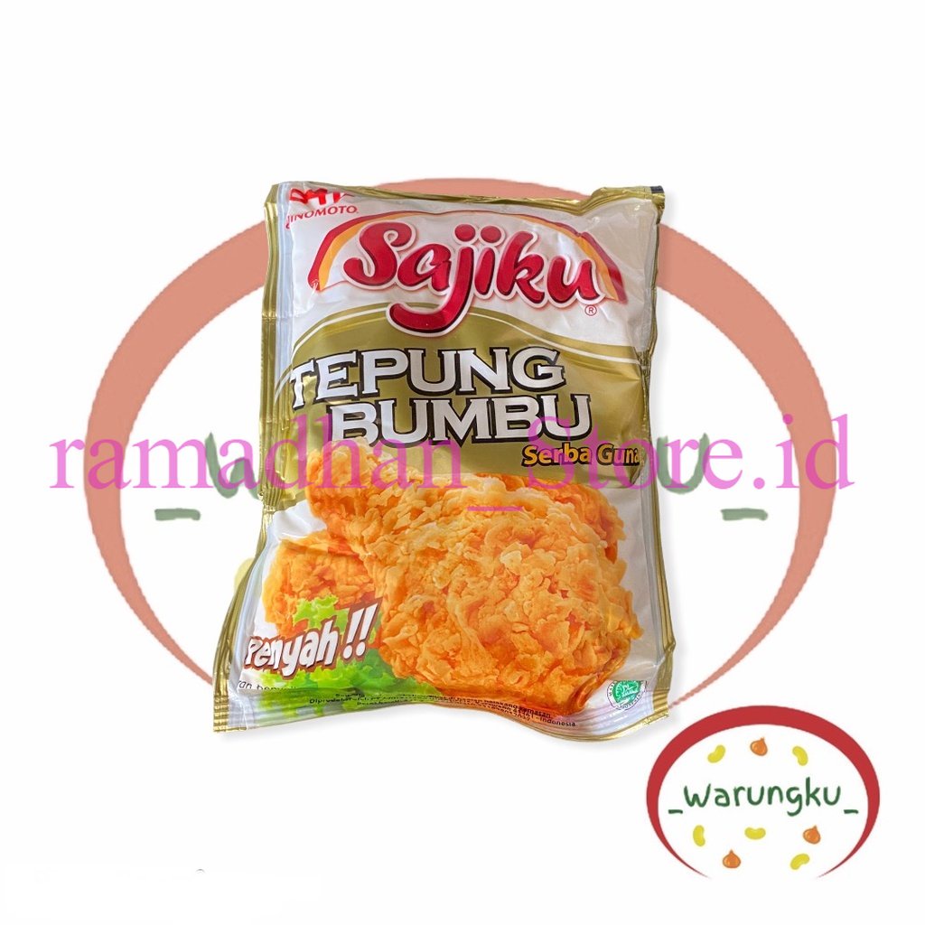 

Sajiku Tepung Bumbu SERBAGUNA 220gr _Ramadhan_Store.id