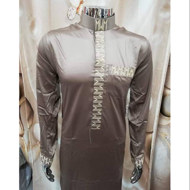 GAMIS DAFFAH AL HARAMAIN MESIR - JUBAH STYLE BORDIR A1