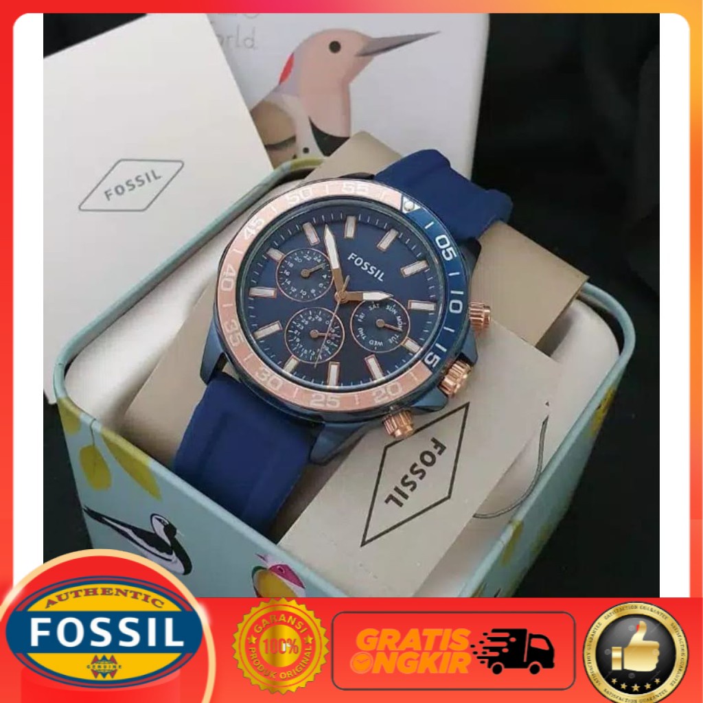 JAM TANGAN ANALOG FOSSIL CEWEK FS BQ 2498