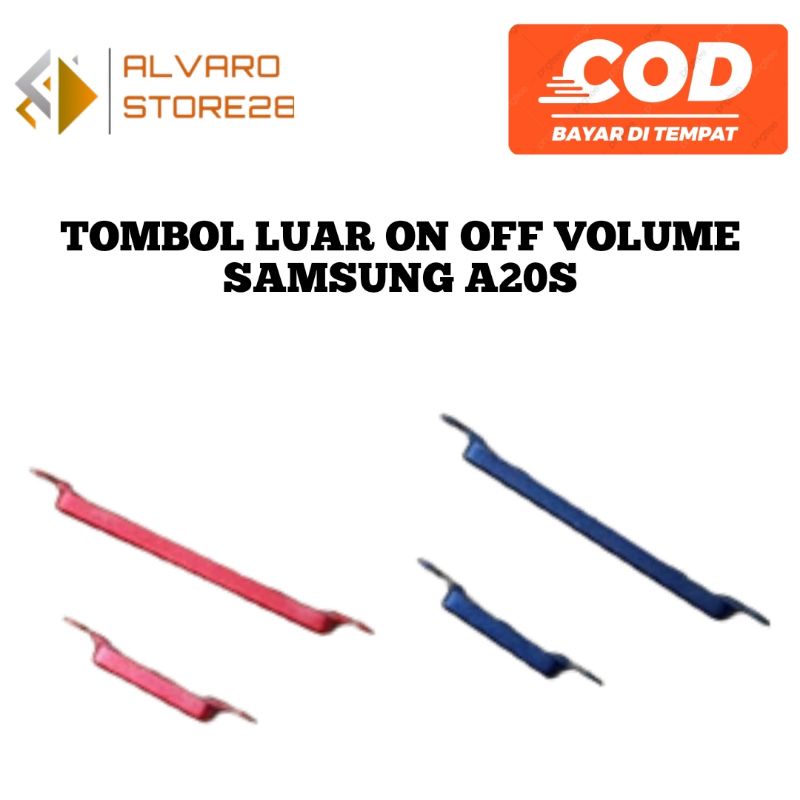 Tombol power luar on off  volume Samsung A20S