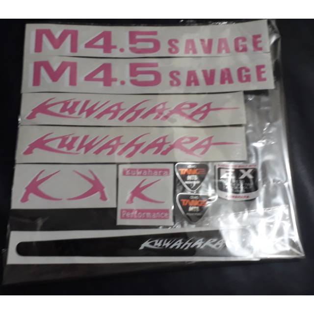 stiker sepeda kuwahara