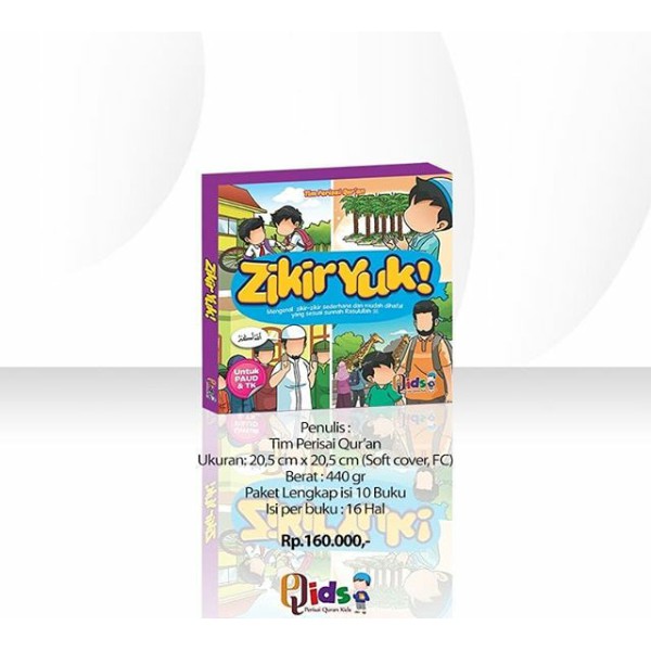 Buku Sunnah Cerita Anak "Zikir Yuk" Qids Perisai Qur'an PQids