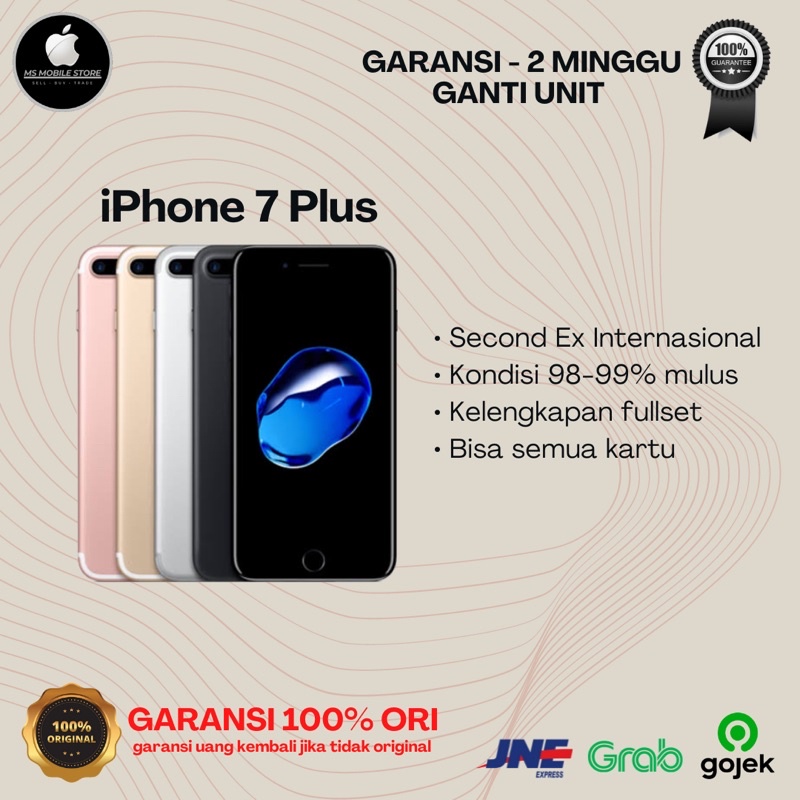 iPhone 7 Plus 32GB 128GB Second Ex Inter