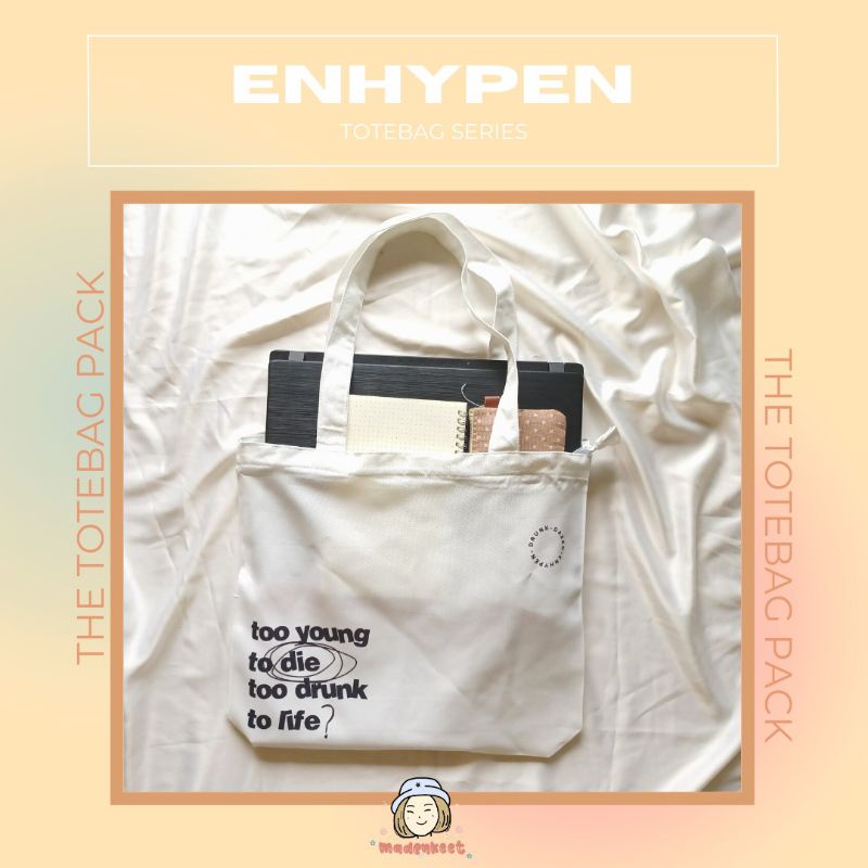 Totebag ENHYPEN canvas totebag kpop