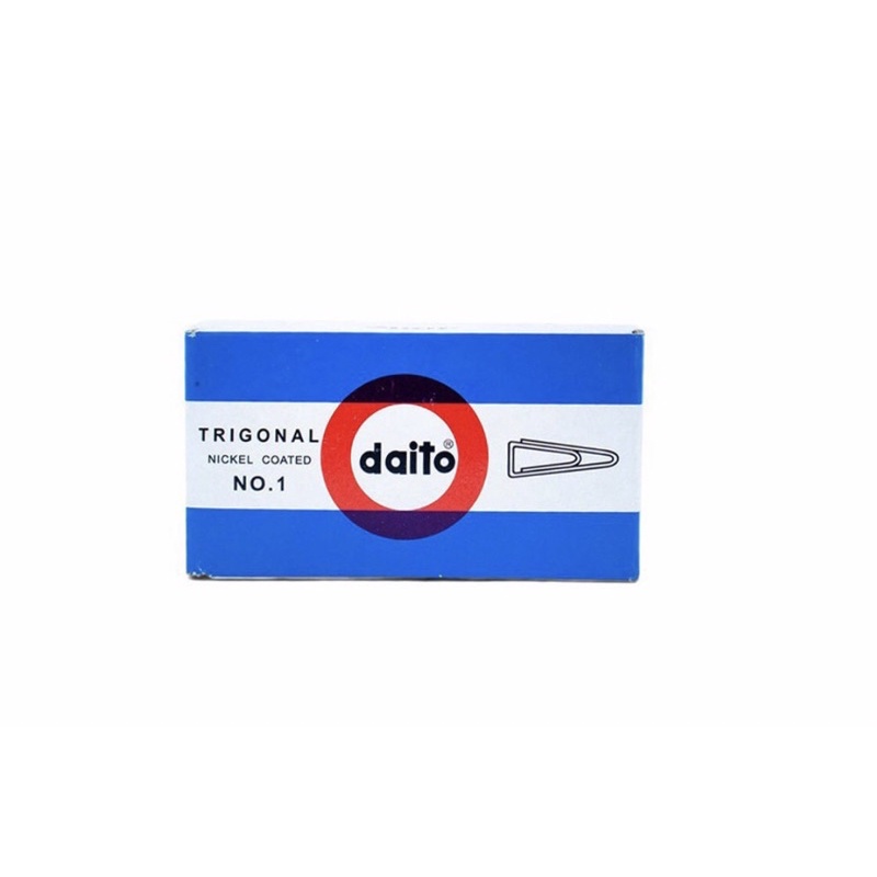 

PENJEPIT KERTAS SEGITIGA / PAPER CLIPS / TRIGONAL CLIPS MEREK DAITO NO.1 / NO.3
