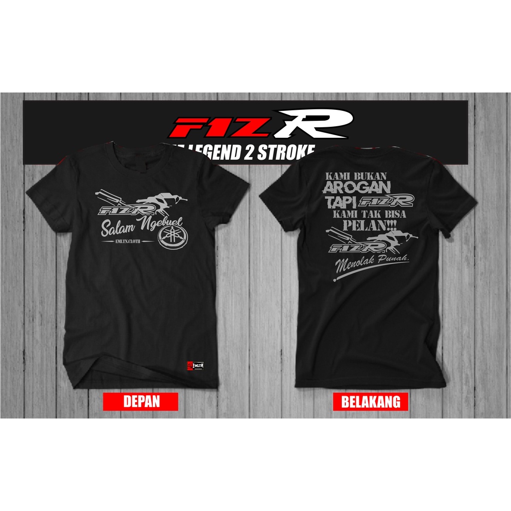 Kaos Fizr F1z R Baju yamaha Kaos cowok cewek