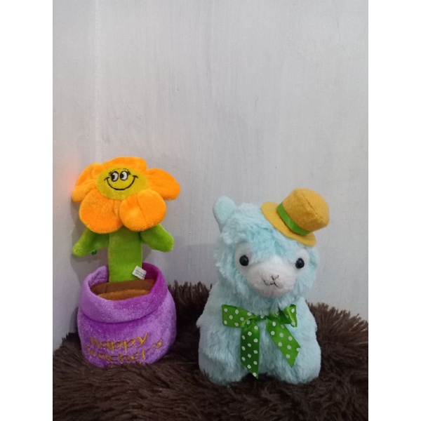 Preloved Boneka Alpaca Ori Alpacaso Amuse