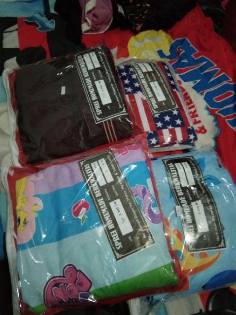 Sprei Karet Dan Resleting/sarung Kasur