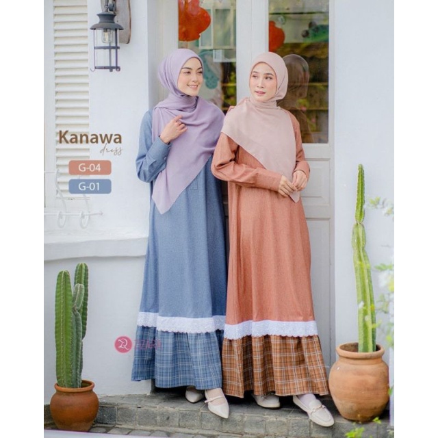 Kanawa dress gamis zizara
