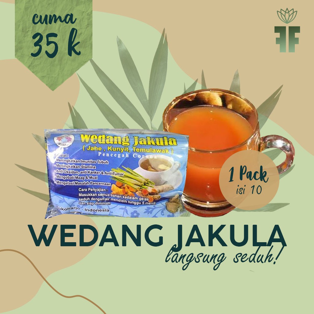 

WEDANG JAKULA 1 PACK ISI 10 PCS