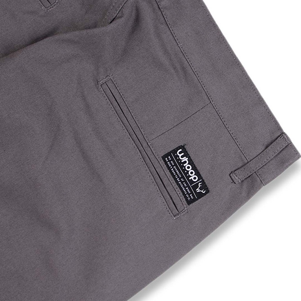 Whoopculture &quot;Muntjac&quot; Slate Grey Chino