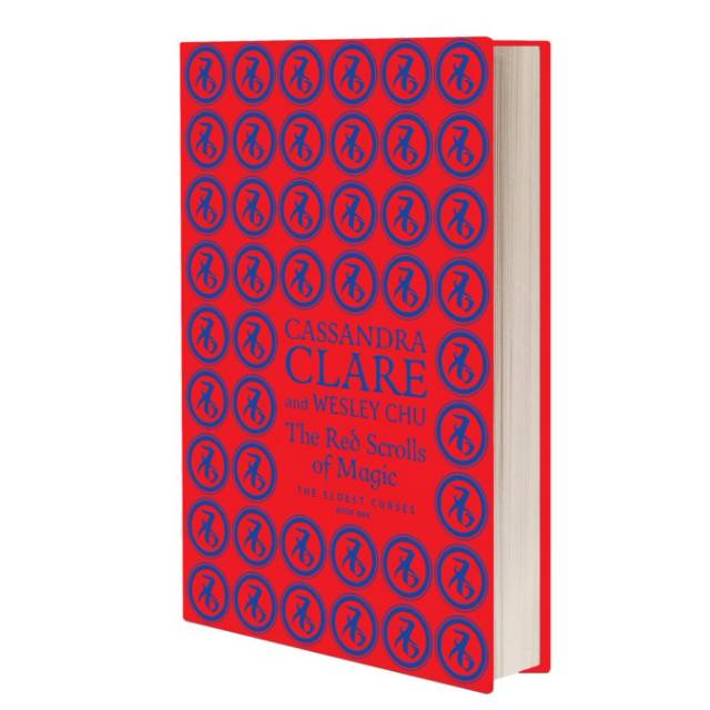 Red scrolls of magic Waterstone edition by Cassandra Clare hardcover