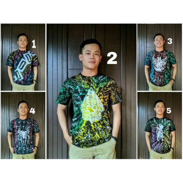 Kaos Distro Batik Abstrak // WijoyoBatik