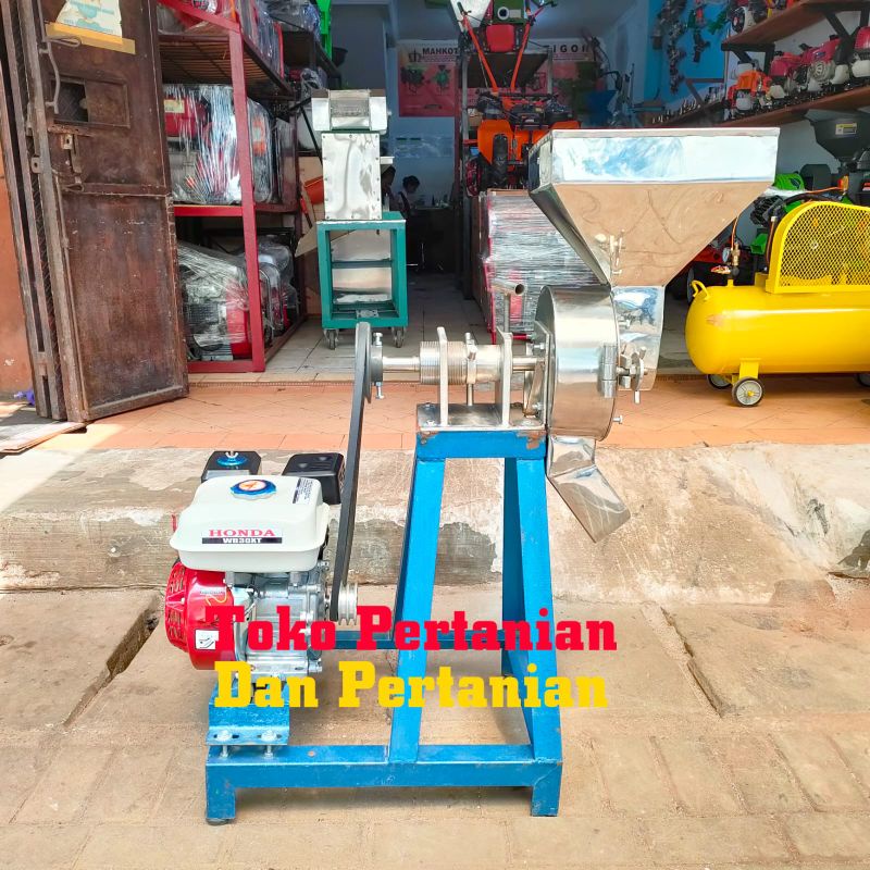 Mesin giling bumbu stenless Komplit engine HONDA GX-200