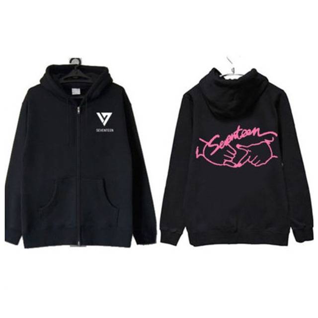 [ BAYAR DITEMPAT ] HOODIE/SWEATER/ZIPPER SEVENTEEN 001