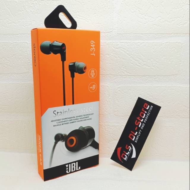 Headset JBL J-349 Premium Import HF JBL Suara Bagus Extra Bass