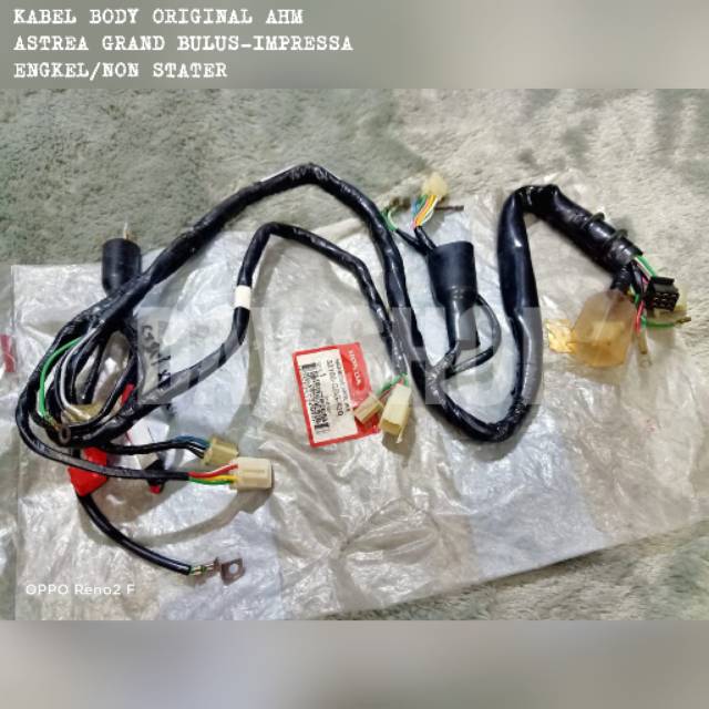 Kabel body Honda Astrea Grand bulus Impressa Engkel non stater Original AHM GBG-920