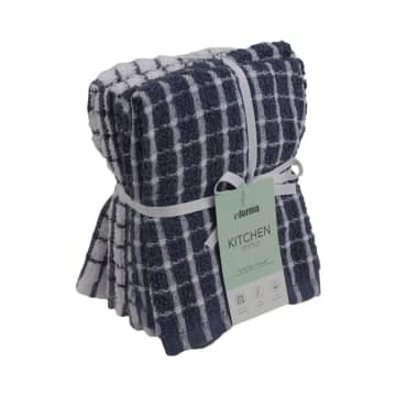 INFORMA Kitchen Towel 6 Pcs Kain Lap Dapur CHECK PATTERN