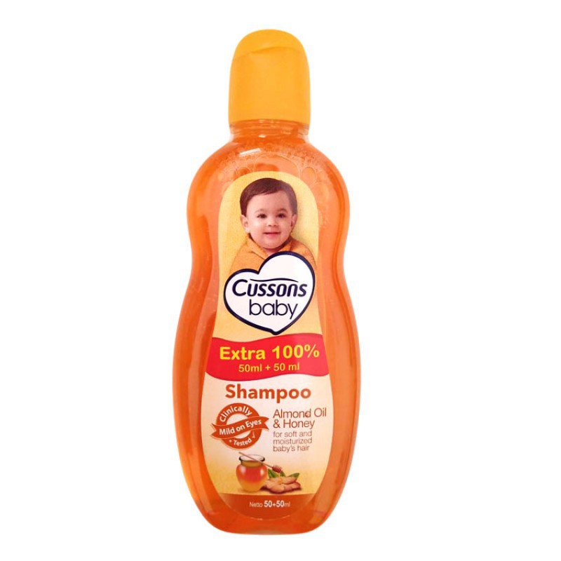 Cussons Baby Shampoo 100ml + 100ml / Shampoo Bayi-4