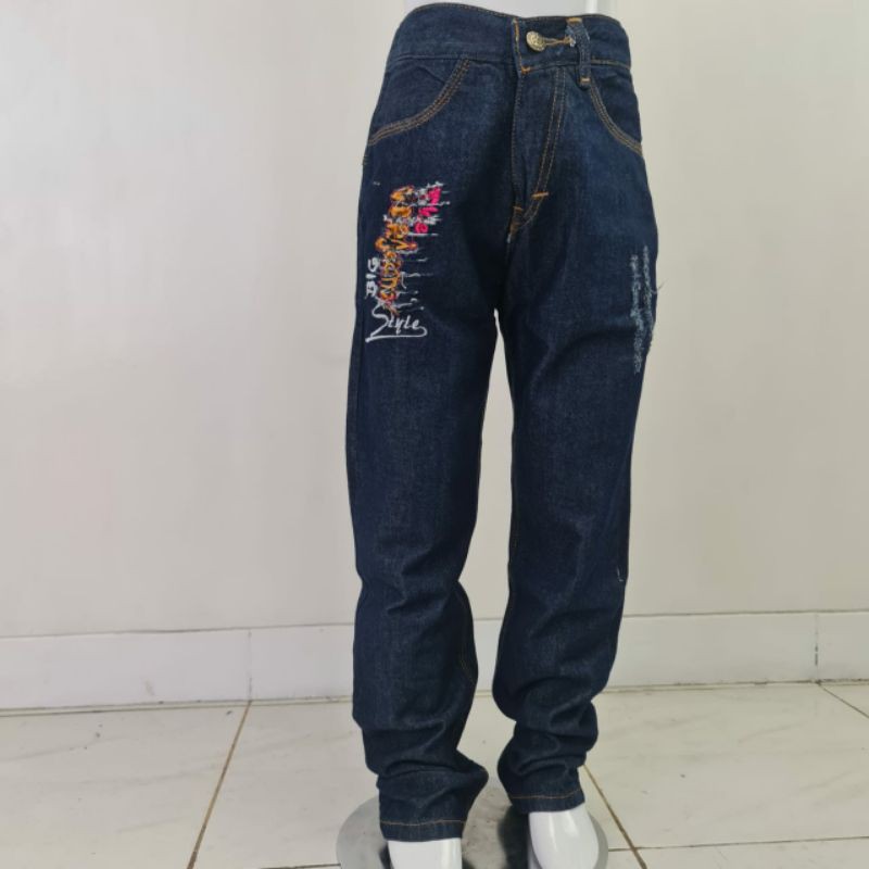 Celana Anak Laki-Laki Jeans Panjang BACK UP