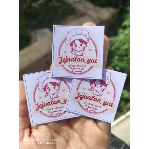 

STIKER / LOGO makanan/minuman unik termurah isi 105lembar