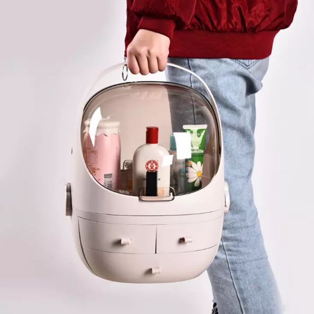 Box kosmetik tempat kosmetik make up tas storage make up