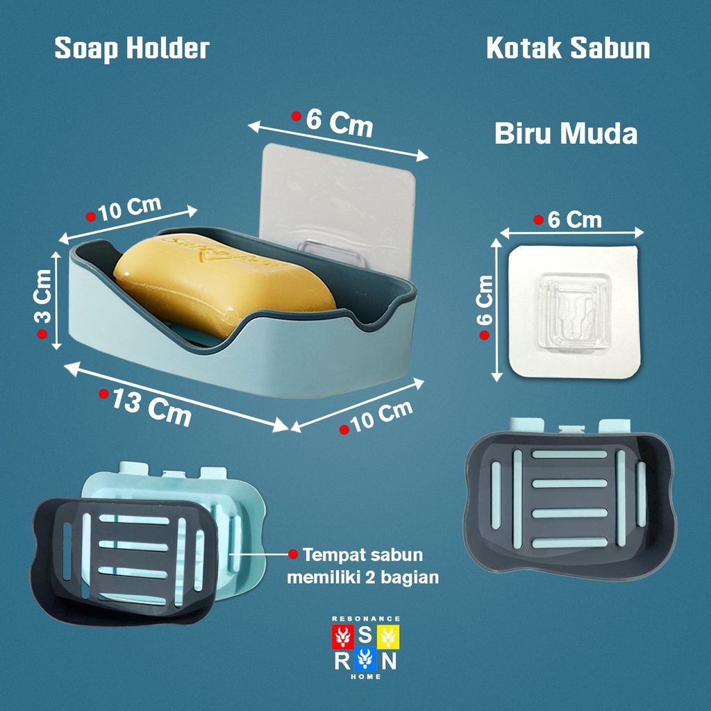 Tempat Sabun Batang Dekorasi Kamar Mandi Resonance Home