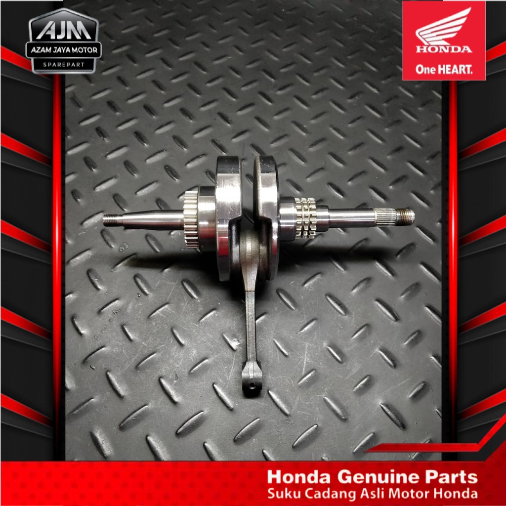 Kruk As CrankShaft Assy Honda Beat PGM Fi Spacy Fi Scoopy Fi Vario 110 Fi 1300AKZLC30